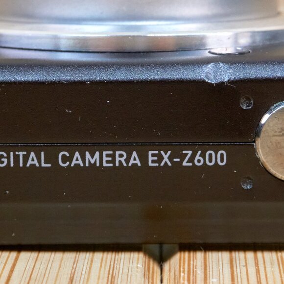 Casio EXILIM EX-Z600 6MP Digital Camera, 3x Optical Zoom, Black - Picture 7 of 11